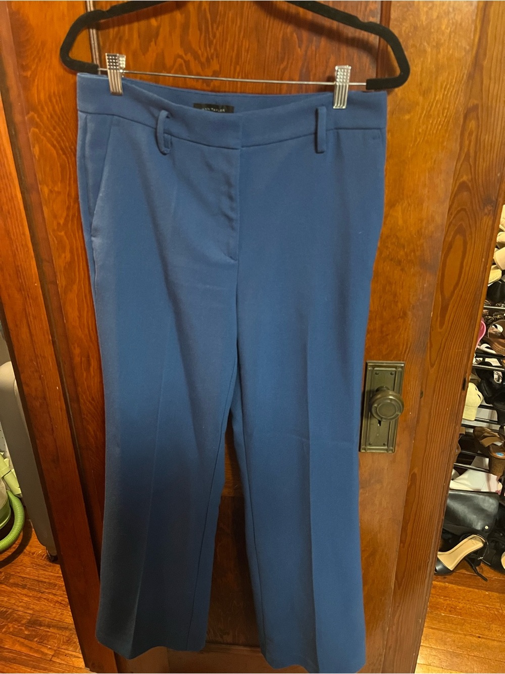 Ann Taylor Blue Tailored Trousers